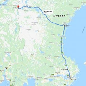 NY! Gratis leveringskort i Sverige Nord (1 gang per måned)