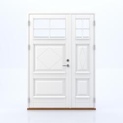 Larvik tre 1.5 type inngang/fasade dører