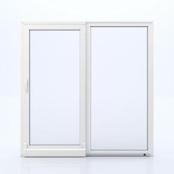 HAUTAU type skyvedør med ventilasjonsposisjon ( MAX bredde 2900 mm )