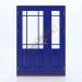 Main entrance wooden doors